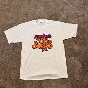 XL 1999 Austin Powers The Spy Who Shagged Me Movie Promo T Shirt (VERY RARE)